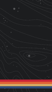 Abstract Topographic Minimalist Style Mobile Wallpaper