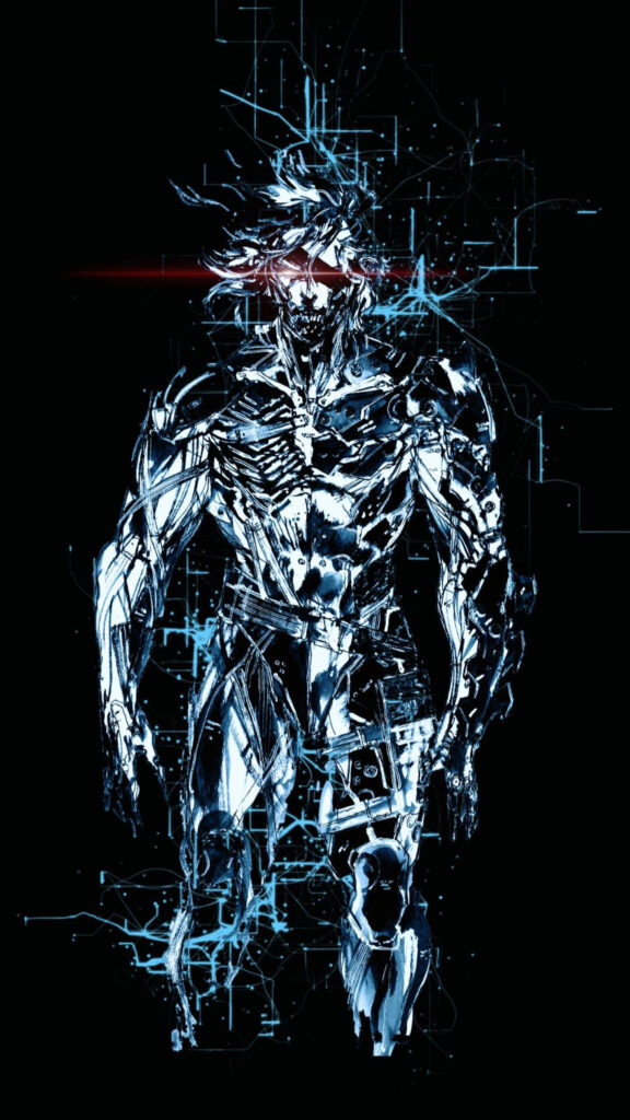 Cyborg Ninja Cyberpunk Aesthetic Metal Gear Solid Mobile Wallpaper