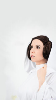Cosplay Princess Leia Star Wars Mobile Wallpaper