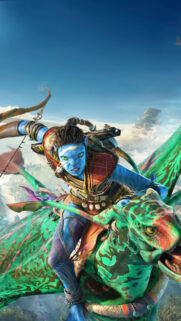 Avatar Frontiers of Pandora Na’vi Warrior 4K Phone Wallpaper