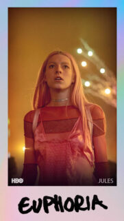 Jules from Euphoria Portrait Mobile Wallpaper
