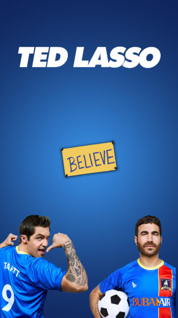Jamie Tartt and Roy Kent Ted Lasso Mobile Wallpaper