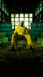 Walter White Breaking Bad Industrial Warehouse Mobile Wallpaper