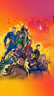 Eternals Comic Style Superheroes Mobile Wallpaper