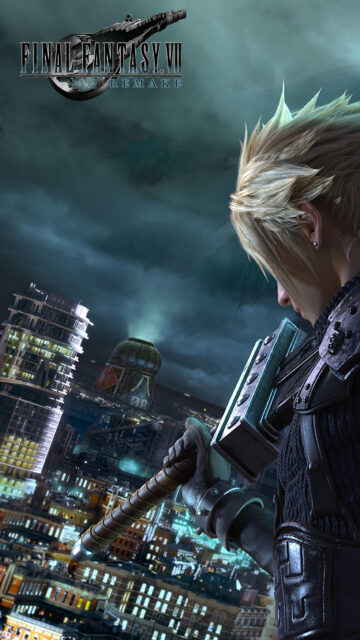 Cloud Strife Final Fantasy VII Remake Mobile Wallpaper