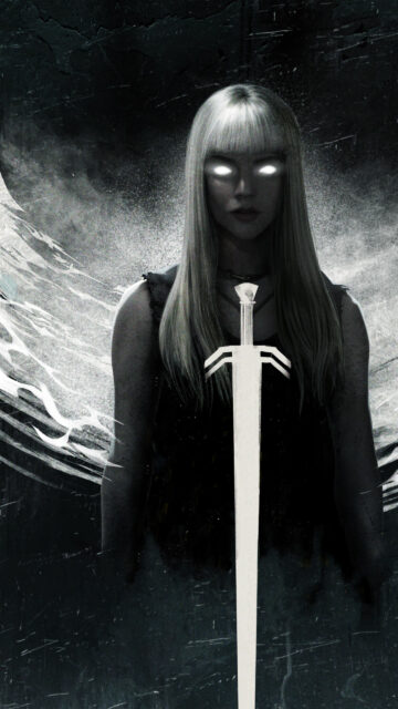 Magik Soulsword Dark Fantasy Aesthetic 4K Wallpaper