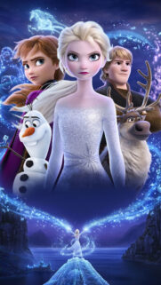 Disney Frozen 2 Magical Character Ensemble Mobile Wallpaper