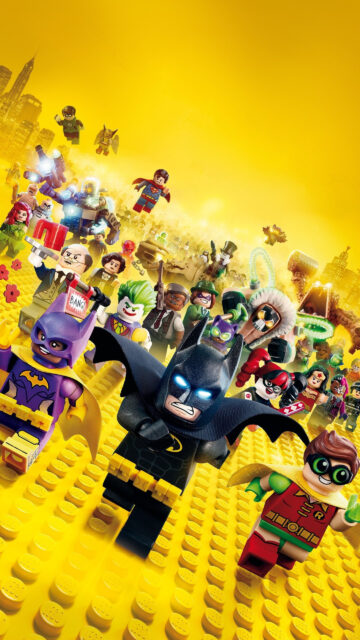 The LEGO Batman Movie Characters Mobile Wallpaper
