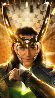 Loki God of Mischief Cinematic Portrait Mobile Wallpaper