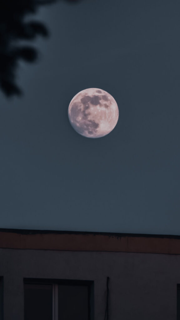 Full Moon Spiritual Energy and Lunar Manifestation Magic Wallpaper
