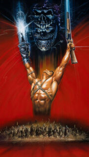 Ash Williams Army of Darkness Cinematic Style Mobile Wallpaper