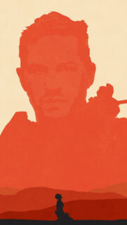 Tom Hardy Silhouette Minimalist Mobile Wallpaper