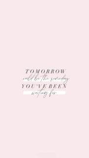 Tomorrow Could Be The Someday Manifestation Aesthetic Quote Wallpaper