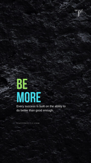 Be More Success Mindset and Manifestation Motivation Aesthetic Wallpaper