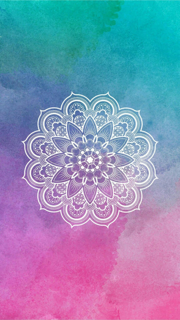 Sacred Mandala Energy Art for Mindfulness and Spiritual Grounding Wallpaper