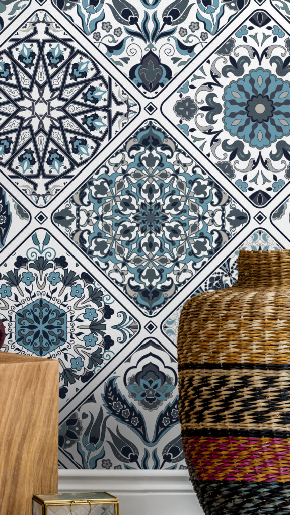 Intricate Mandala Sacred Geometry Art for Mindful Living Wallpaper