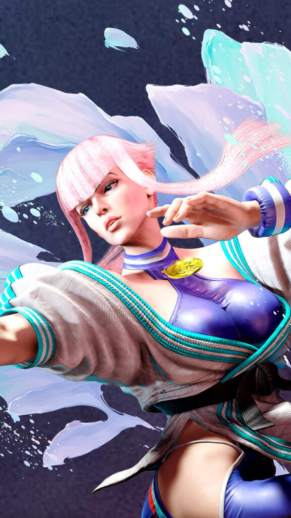 Street Fighter 6 Manon Mobile Wallpaper