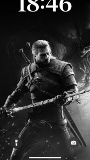 Geralt of Rivia The Witcher 3 Action Mobile Wallpaper