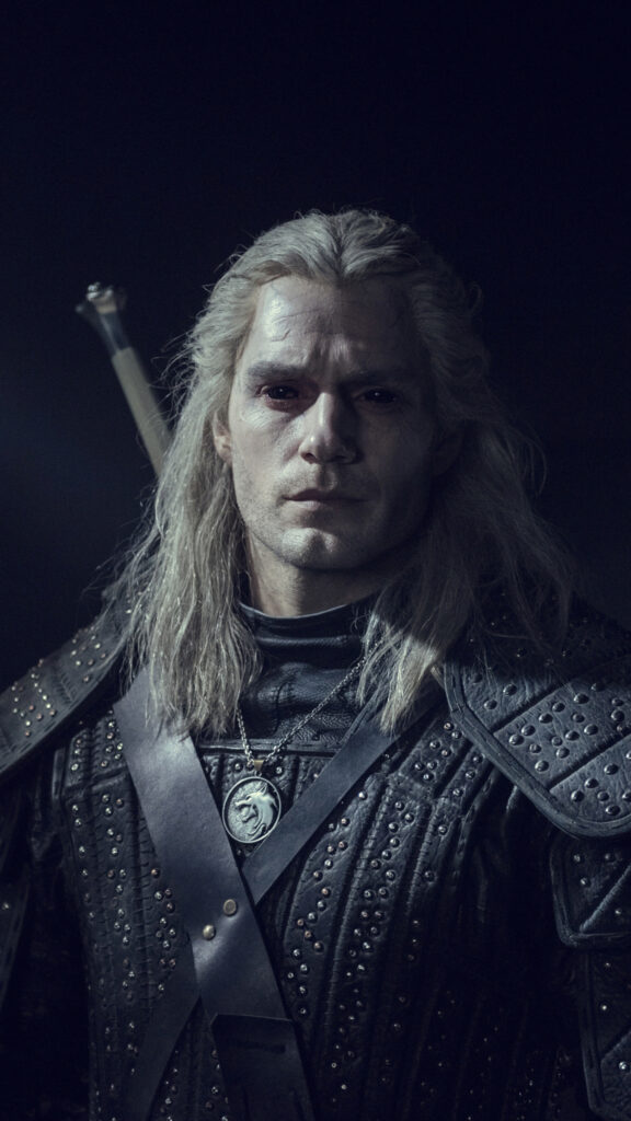 Geralt of Rivia The Witcher Season 1 Portrait Mobile Wallpaper