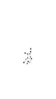 Minimalist Virgo Constellation Astrology and Zodiac Sign Wallpaper