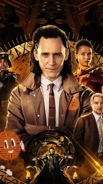 Loki Marvel Series TV Show Cast Character Mobile Wallpaper