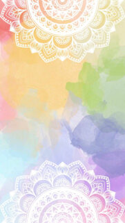 Zen Mandala Spiritual Energy Art for Inner Peace and Mindfulness Wallpaper