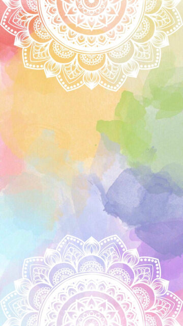 Zen Mandala Spiritual Energy Art for Inner Peace and Mindfulness Wallpaper