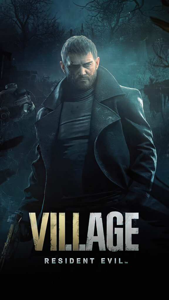 Chris Redfield Resident Evil Village Mobile Wallpaper
