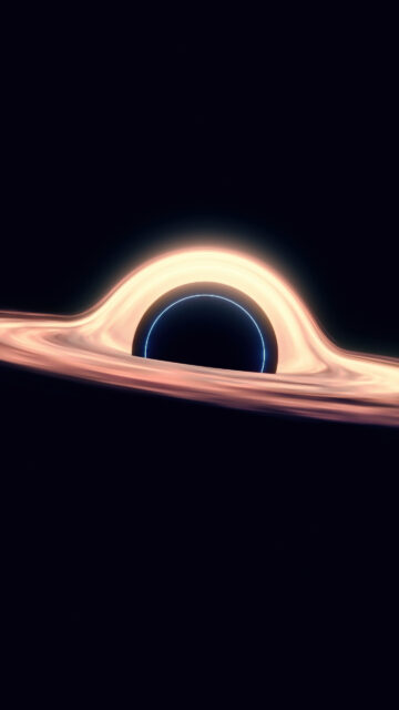 Sagittarius Celestial Black Hole Cosmic Zodiac Aesthetic Phone Wallpaper