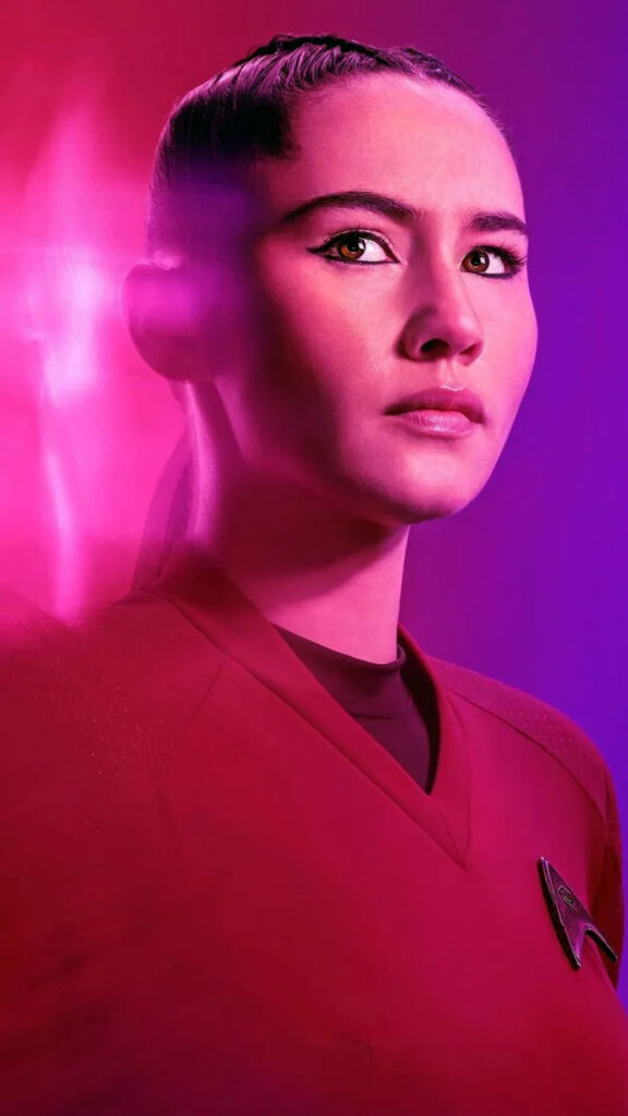 La'an Noonien-Singh Star Trek Strange New Worlds Mobile Wallpaper