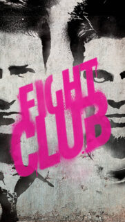 Fight Club Graffiti Portrait Mobile Wallpaper