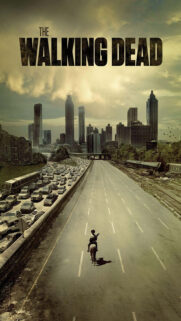 The Walking Dead Atlanta Highway Mobile Wallpaper