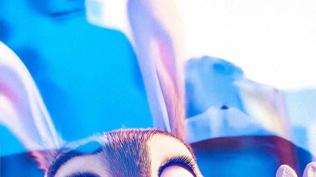 Animated Rabbit Character Cute Close-up Mobile Wallpaper