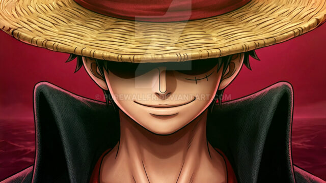 Monkey D. Luffy Straw Hat Captain Mobile Wallpaper