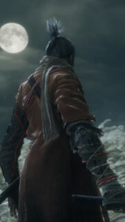 Sekiro Shadows Die Twice Standing Shinobi Mobile Wallpaper
