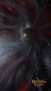 Ethereal Cosmic Void Abstract Art Mobile Wallpaper