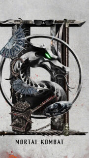 Mortal Kombat Dragon Icon Weapons Detailed Mobile Wallpaper