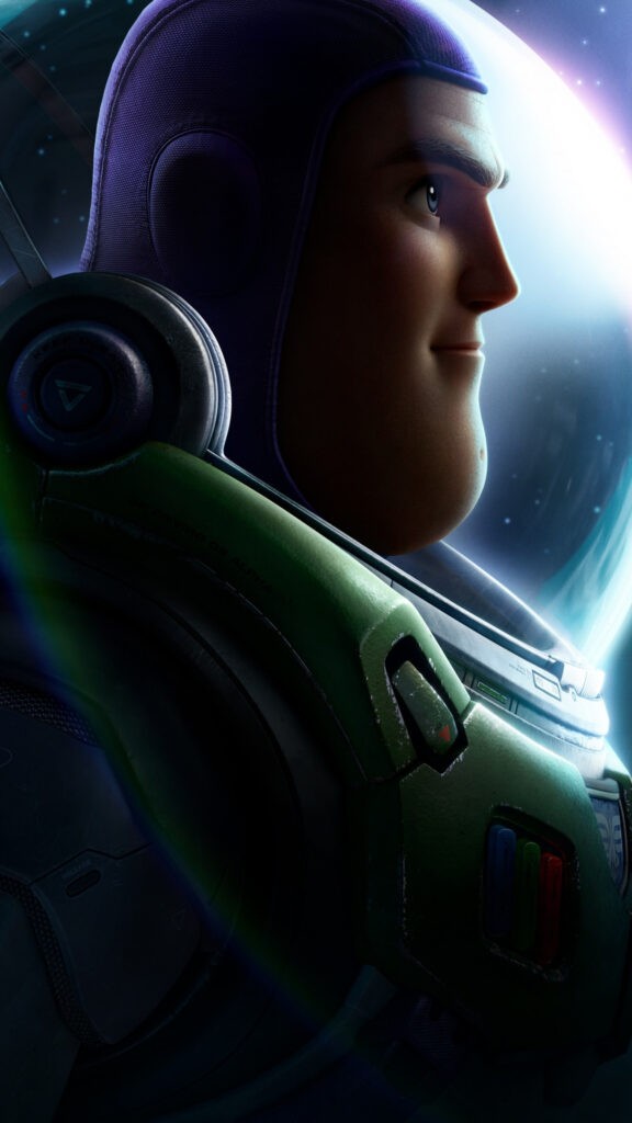 Buzz Lightyear Side Profile Portrait HD Mobile Wallpaper