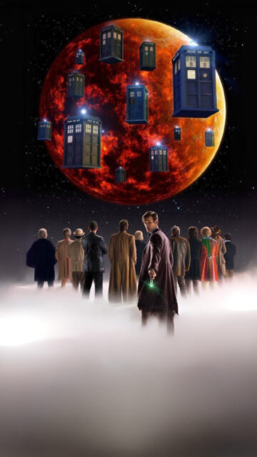 Doctor Who Time Lord Assemble Mobile Wallpaper