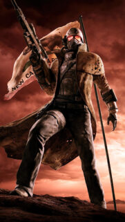 NCR Ranger Fallout New Vegas Mobile Wallpaper