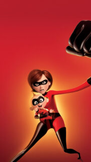 Elastigirl and Jack-Jack Parr High Definition Mobile Wallpaper