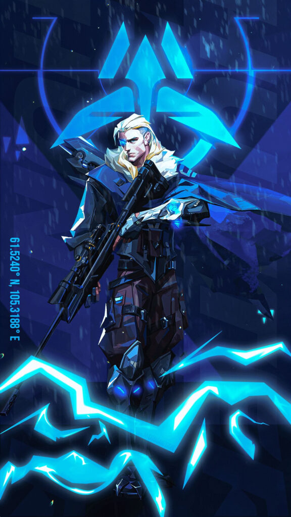 Sova Valorant Art Style Tactical Shooter 4K Mobile Wallpaper