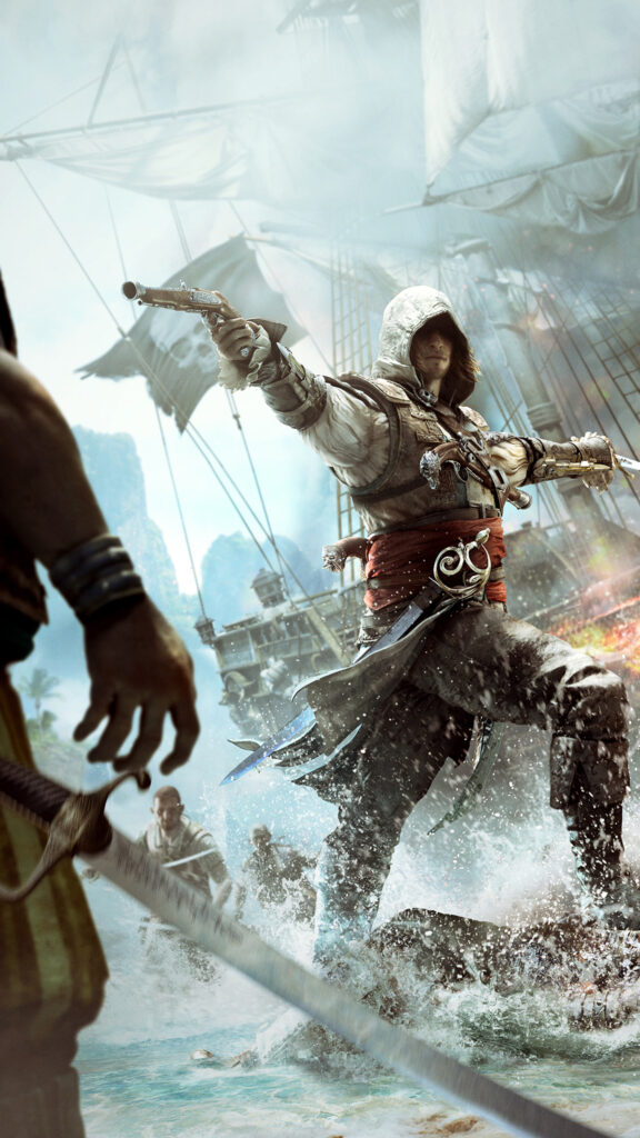 Edward Kenway Assassin Creed Mobile Wallpaper