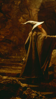 Gandalf in the Mines of Moria Vertical 4K Mobile Wallpaper
