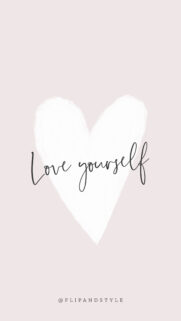Love Yourself Manifestation Affirmation Vision Board Aesthetic Phone Wallpaper