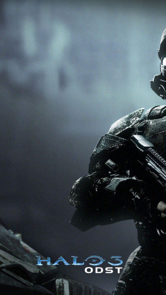 Halo 3 ODST Trooper Gritty Combat Mobile Wallpaper