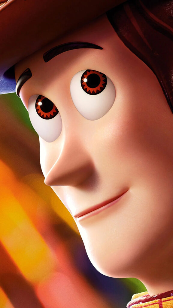 Close-Up Cartoon Character Portrait High-Resolution Mobile Wallpaper