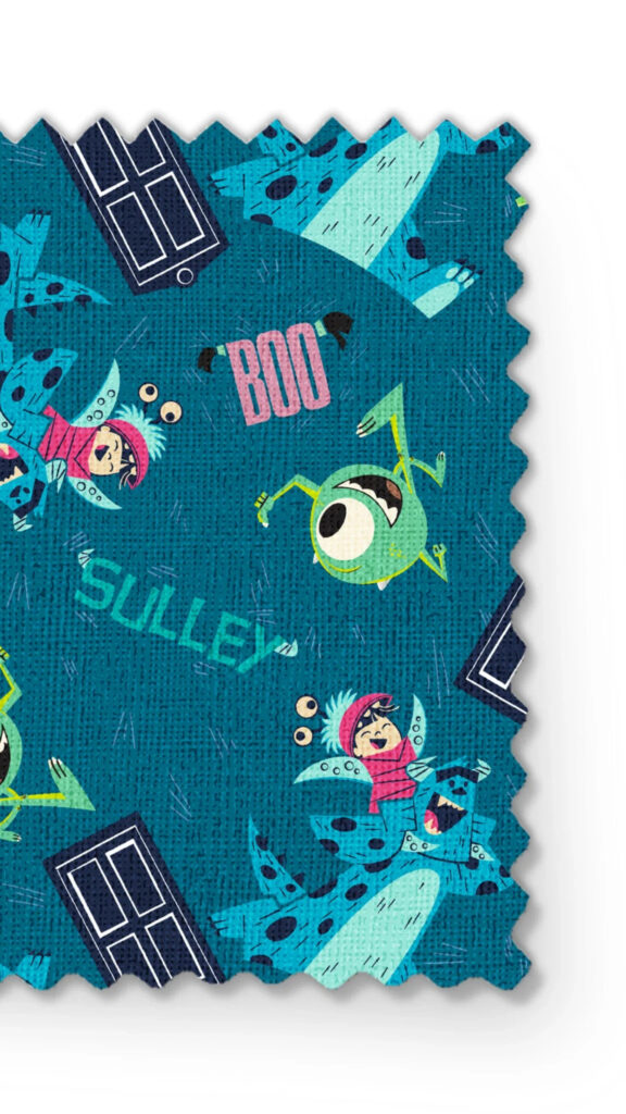 Monsters Inc. Fun Pattern Mobile Wallpaper