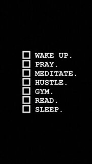 Daily Routine Checklist Mobile Wallpaper