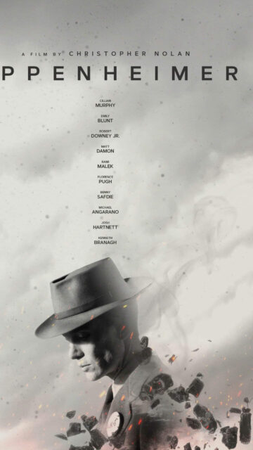 Cillian Murphy as J. Robert Oppenheimer Mobile Wallpaper